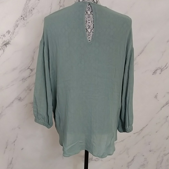Zara Flowy Scoop Blouse - Picture 5 of 8